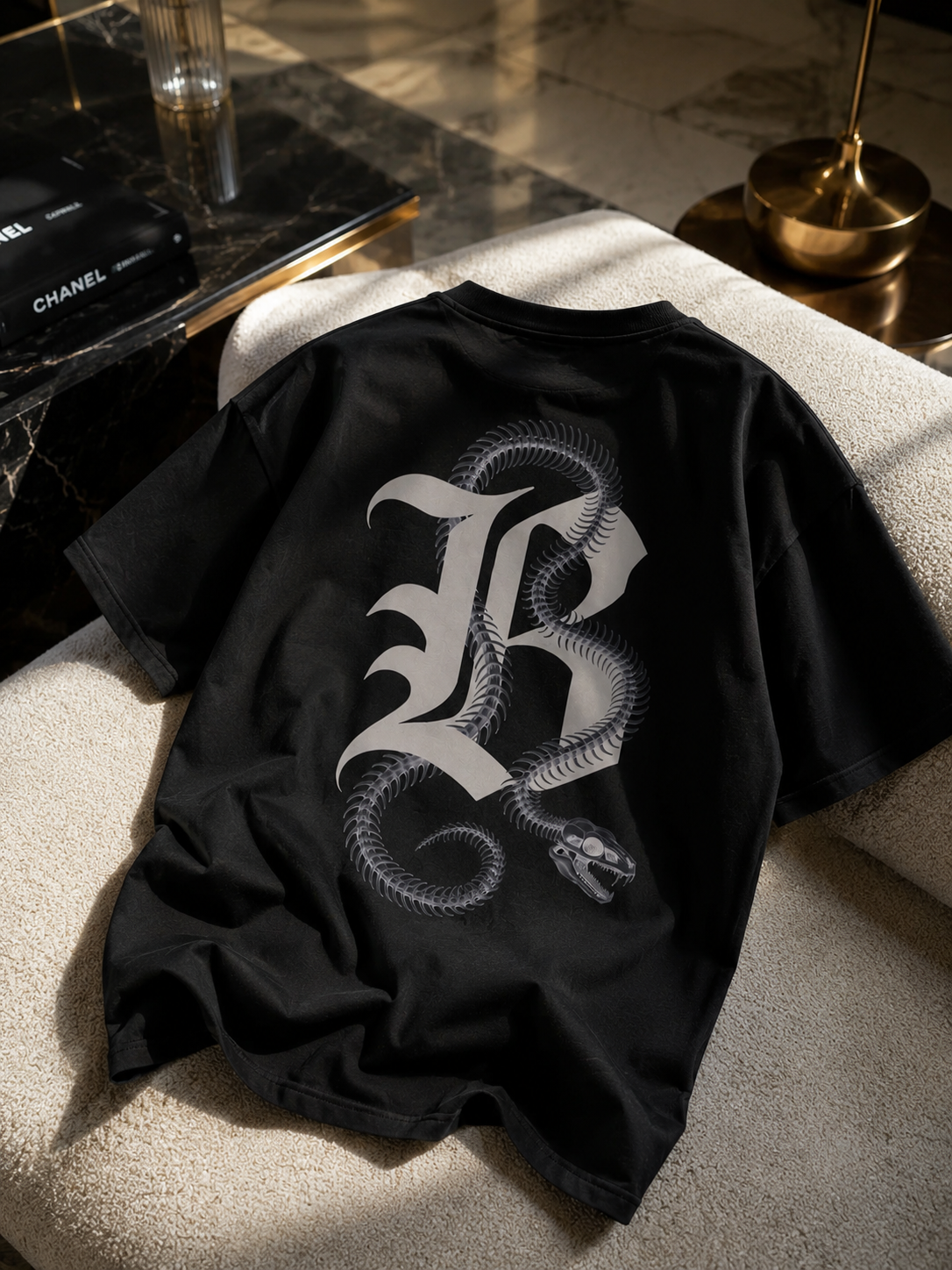 Shadow Snake Oversized Tee