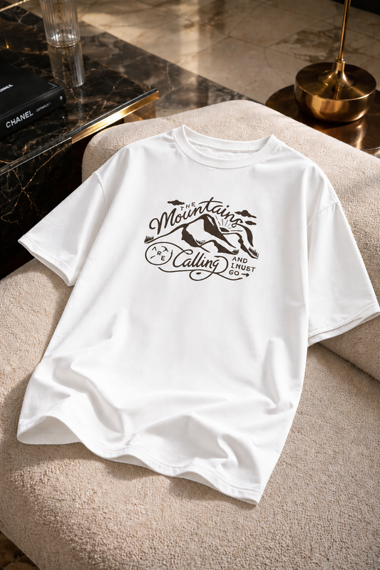 Casual Streetwear White Graphic Tee