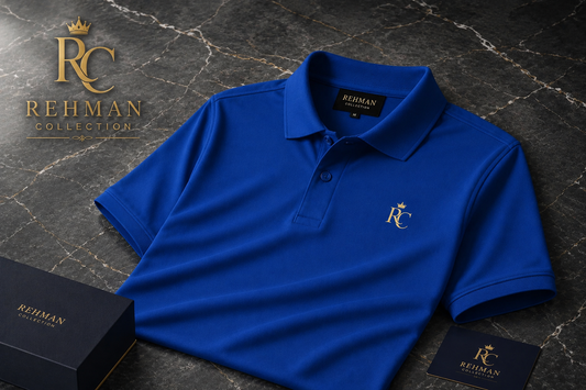 Rehman Collection Royal Blue Polo