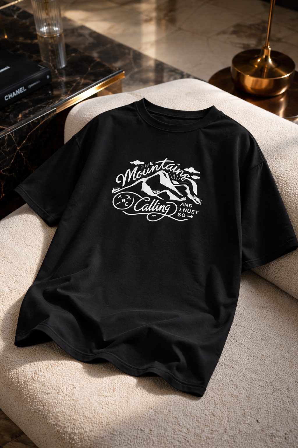 Urban Black Graphic Tee